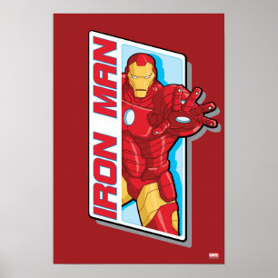 Avengers Assemble Iron Man Graphic Poster