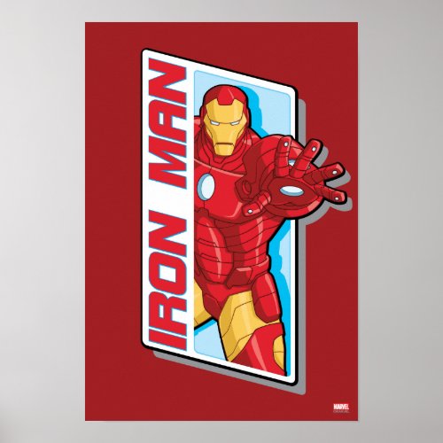 Avengers Assemble Iron Man Graphic Poster