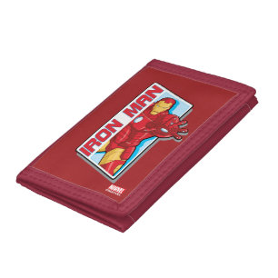 Avengers Assemble Iron Man Graphic Trifold Wallet