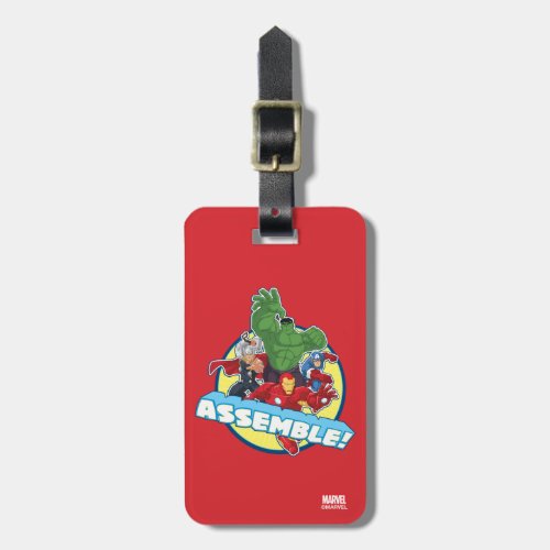 Avengers Assemble Luggage Tag