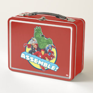 Avengers Assemble! Metal Lunch Box