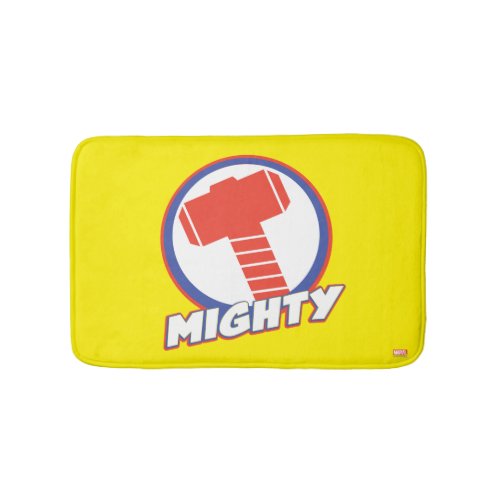 Avengers Assemble Mighty Thor Logo Bathroom Mat