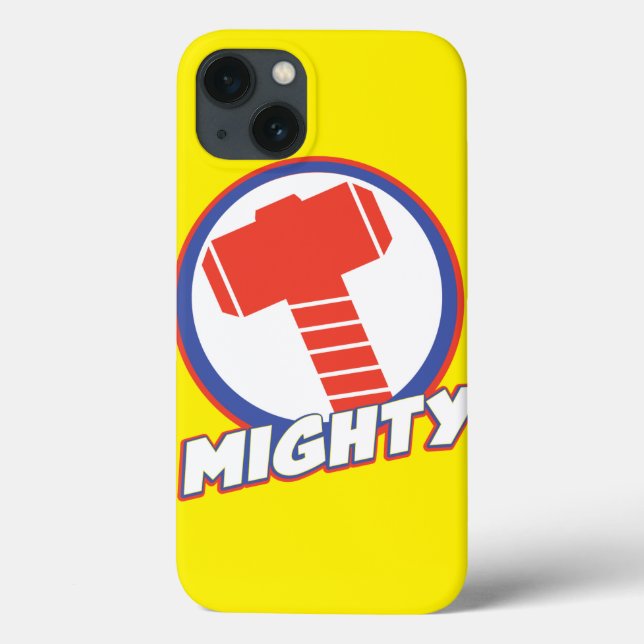 Avengers Assemble Mighty Thor Logo Case-Mate iPhone Case (Back)