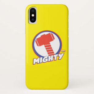 Avengers Assemble Mighty Thor Logo iPhone X Case