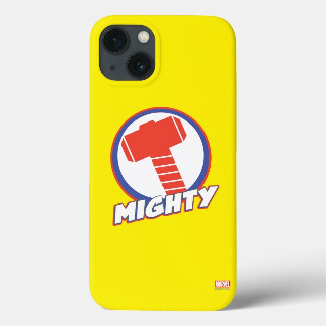 Avengers Assemble Mighty Thor Logo Case-Mate iPhone Case (Back)