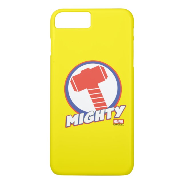 Avengers Assemble Mighty Thor Logo Case-Mate iPhone Case (Back)