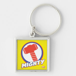 Avengers Assemble Mighty Thor Logo Keychain