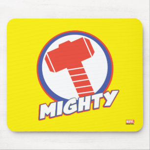 Avengers Assemble Mighty Thor Logo Mouse Pad
