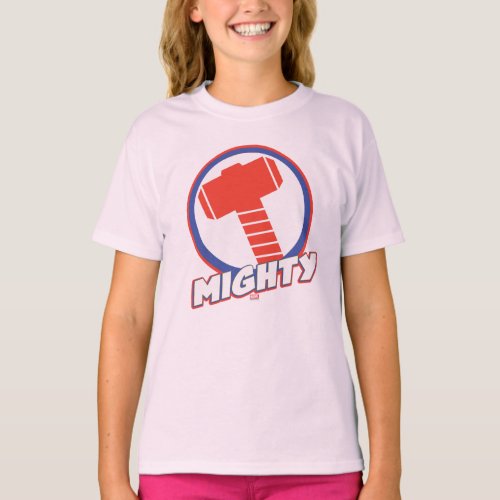 Avengers Assemble Mighty Thor Logo T_Shirt