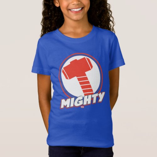 Avengers Assemble Mighty Thor Logo T_Shirt