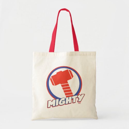 Avengers Assemble Mighty Thor Logo Tote Bag