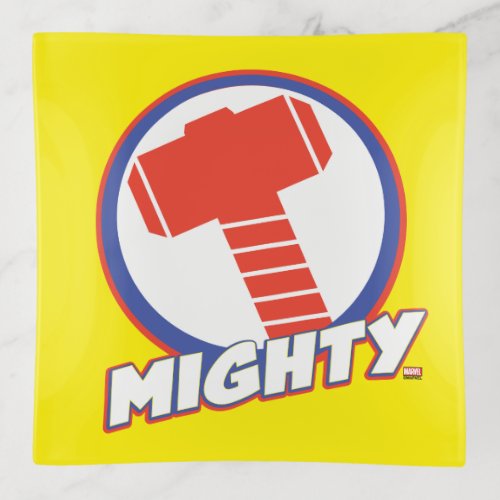 Avengers Assemble Mighty Thor Logo Trinket Tray