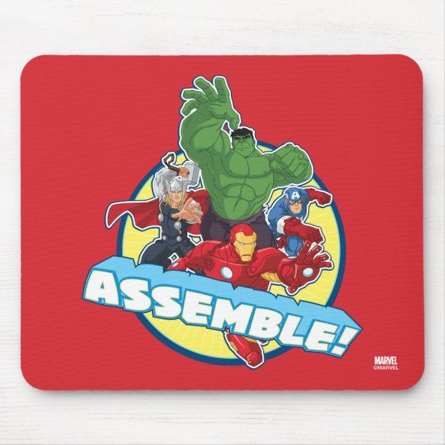 Avengers Assemble! Mouse Pad (Front)