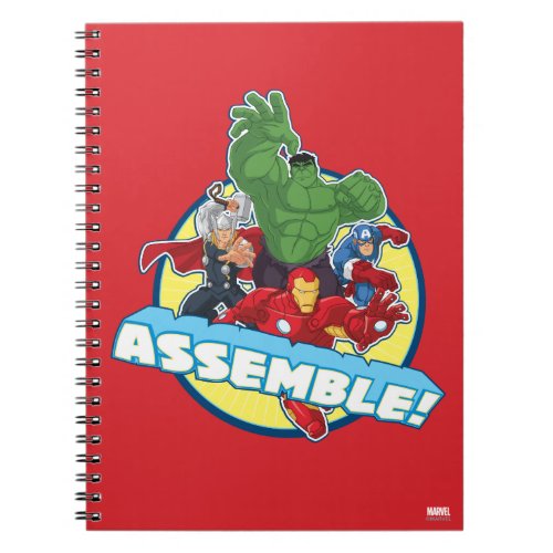 Avengers Assemble Notebook