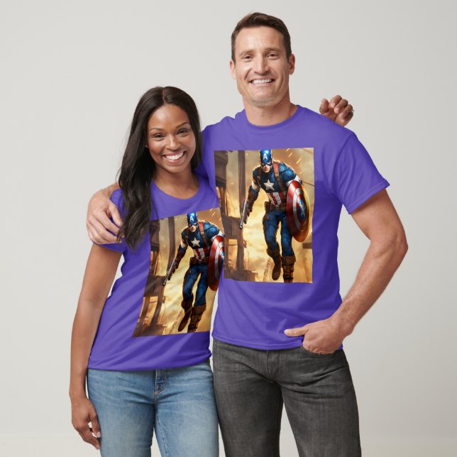 "Avengers Assemble! Official Marvel Superhero T-Sh T-Shirt (Unisex)