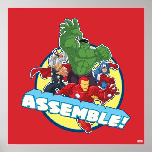 Avengers Assemble Poster