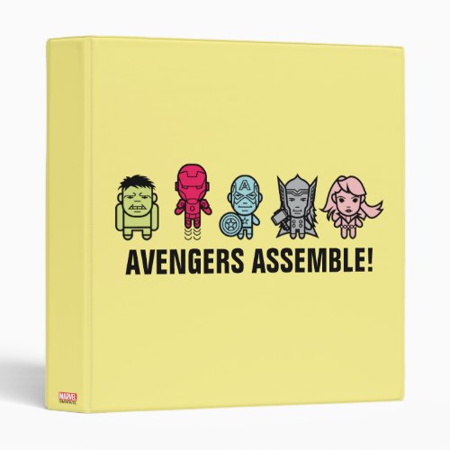 Avengers Assemble _ Stylized Line Art Binder