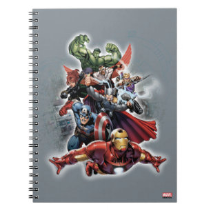 Avengers Attack Graphic Notebook