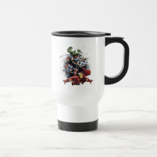 Avengers Attack Graphic Travel Mug