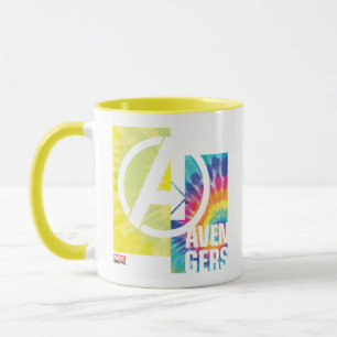 Avengers   Avengers Tie Dye Logo Mug