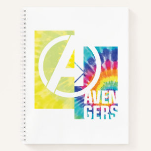 Avengers Avengers Tie Dye Logo Notebook