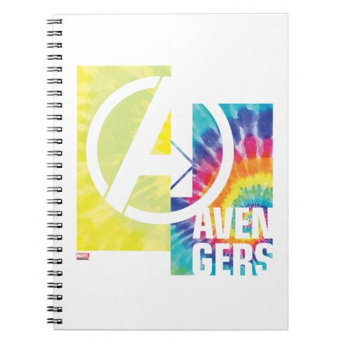 Avengers  Avengers Tie Dye Logo Notebook