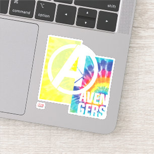Avengers   Avengers Tie Dye Logo Sticker