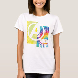 Avengers   Avengers Tie Dye Logo T-Shirt