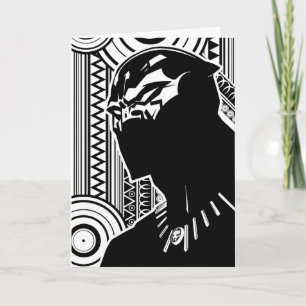 Avengers   Black Panther Tribal Profile Art Card