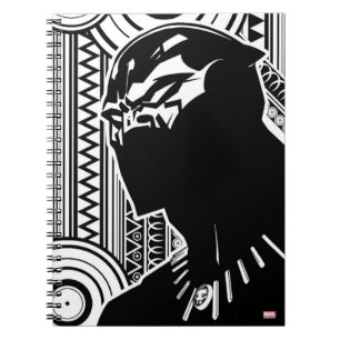 Avengers Black Panther Tribal Profile Art Notebook