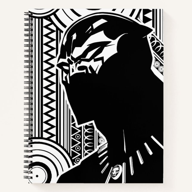 Avengers | Black Panther Tribal Profile Art Notebook (Front)