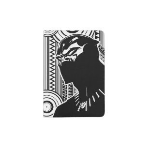 Avengers   Black Panther Tribal Profile Art Passport Holder