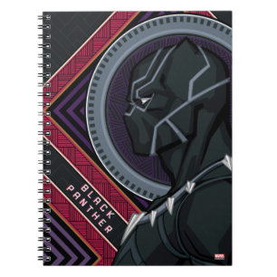 Avengers Black Panther Wakandan Tribal Art Notebook