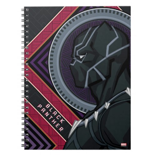 Avengers  Black Panther Wakandan Tribal Art Notebook