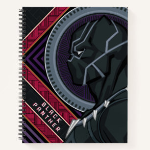 Avengers Black Panther Wakandan Tribal Art Notebook