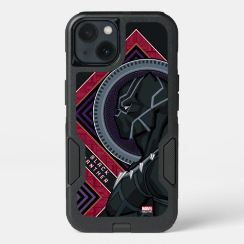 Avengers  Black Panther Wakandan Tribal Art iPhone 13 Case