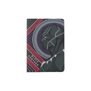 Avengers   Black Panther Wakandan Tribal Art Passport Holder