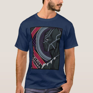 Avengers Black Panther Wakandan Tribal Art T-Shirt