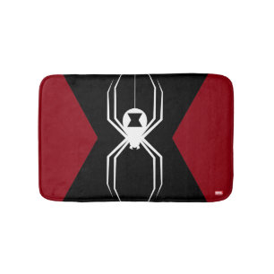 Avengers   Black Widow Icon Bathroom Mat