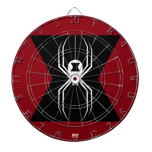 Avengers  Black Widow Icon Dartboard With Darts