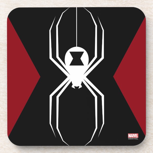 Avengers | Black Widow Icon Drink Coaster (Front)