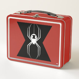 Avengers   Black Widow Icon Metal Lunch Box