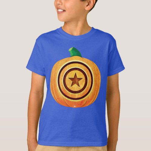 Avengers  Captain America Jack_o_lantern T_Shirt