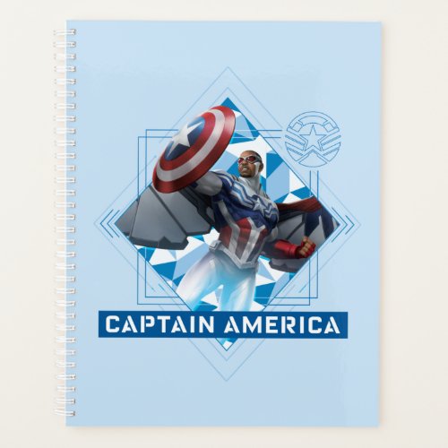 Avengers  Captain America Sam Wilson Diamond Art Planner