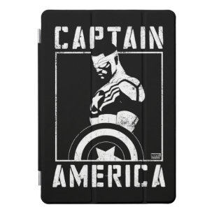 Avengers   Captain America Sam Wilson Stencil Art iPad Pro Cover