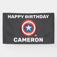 avengers happy birthday banner
