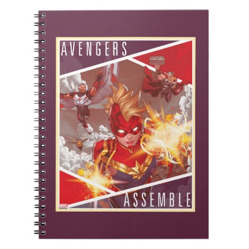 Avengers  Captain Marvel  Avengers Assembled Notebook