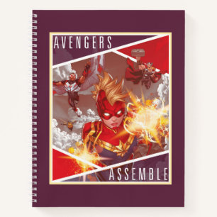 Avengers Captain Marvel & Avengers Assembled Notebook
