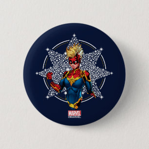 Avengers   Captain Marvel Hala Starlight Button