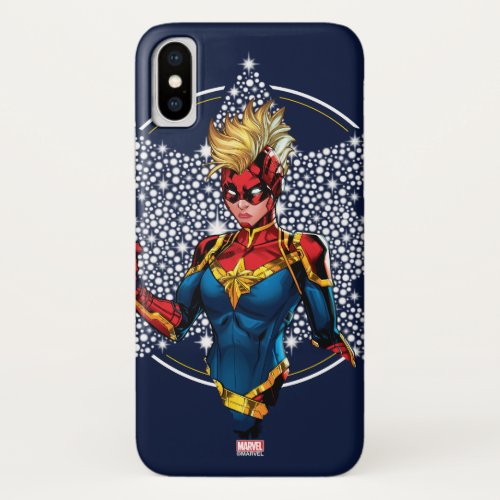 Avengers  Captain Marvel Hala Starlight iPhone X Case